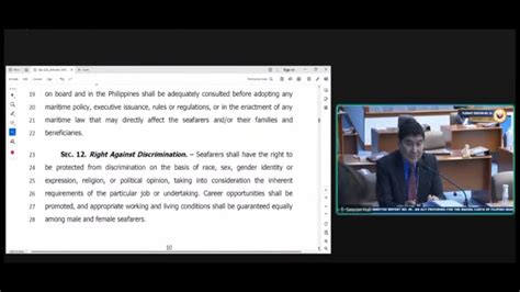 Seafarers Act Law Ni Senator Raffy Tulfo Lumusot Din Sa Senado Matapos