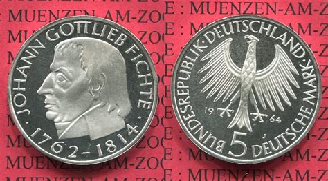 Bundesrepublik Deutschland Dm Gedenkm Nze Silber J German