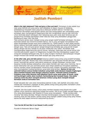 Jadilah Pemberi PDF