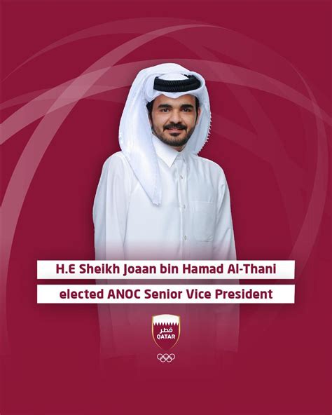 Team Qatar On Twitter Qatar Olympic Committee Qoc President H E