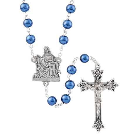 Sapphire Pieta Collection Rosary Consumer Autom