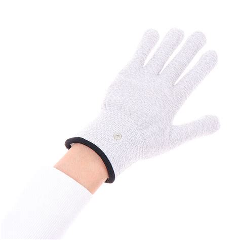 Massage Gloves Electrotherapy Massage Conductive Silver Fiber Electrode