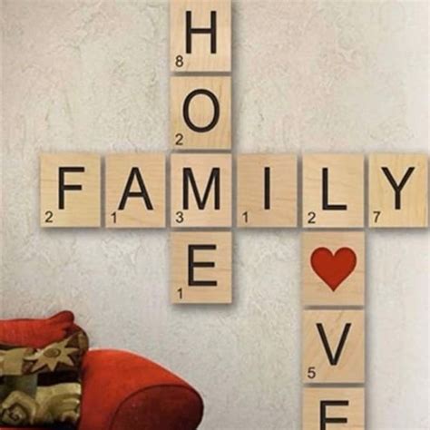 Scrabble Wall Tiles Etsy