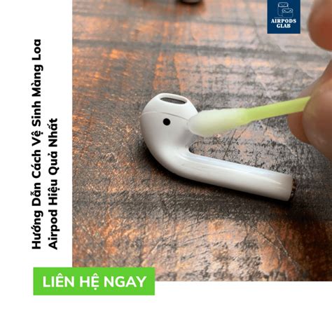 Hướng Dẫn Vệ Sinh Tai Nghe Airpod Bằng Dụng Cụ Chuyên Dụng