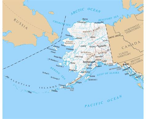 Maps of Alaska | Collection of maps of Alaska state | USA | Maps of the ...