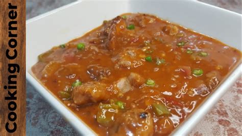 Restaurant Style Chicken Manchurian Recipe By Cooking Corner Youtube