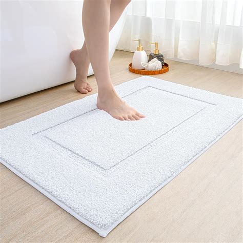 Dexi Bath Mat X Cm Non Slip Bathroom Mat Soft Microfiber And