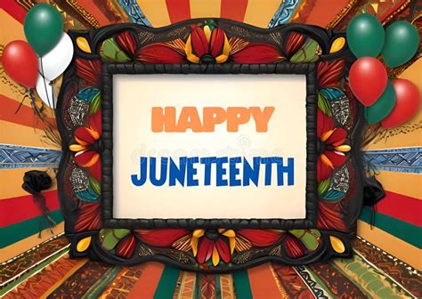 Juneteenth Day Greetings Card Stock Illustration Illustration Of American Slavery 322473909