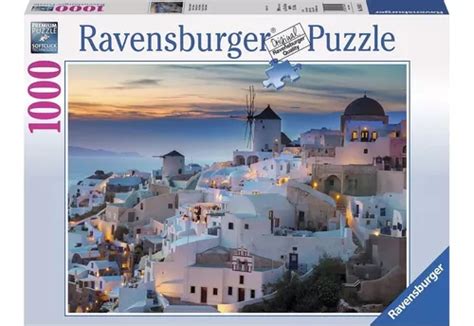 Rompecabezas Ravensburger Santorini Atardecer Piezas