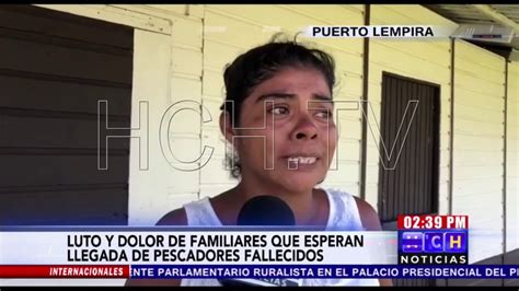 Dolor E Impotencia En Familiares De J Venes Ahogados En La Mosquitia