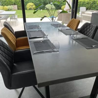 Polished Concrete Dining Table Kobocrete