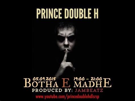 Prince Double H Botha E Madhe Produced By Jambeatz Youtube