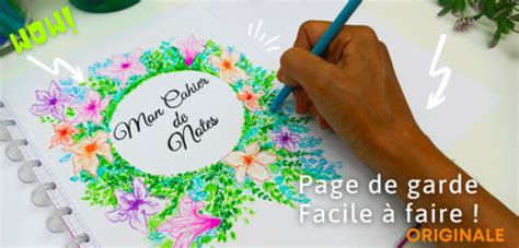 Page de garde originale facile à faire