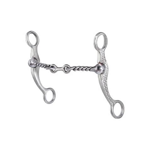 Professionals Choice Twisted Wire Dogbone Snaffle Bit Teskeys