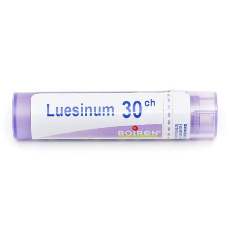 Luesinum Granules Homéopathiques Laboratoire Boiron Rhumatismes