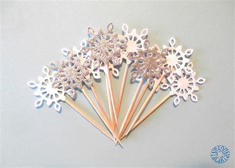 Fantacartando Kit Cupcake Toppers Stuzzicadenti Per Feste Con