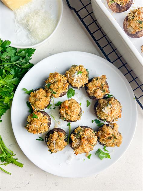 Easy Stuffed Mushrooms Recipe Olive Garden Copycat Lifes Ambrosia