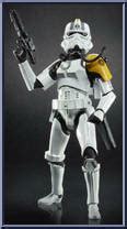 Imperial Jumptrooper Gamestop Star Wars Black Series Red