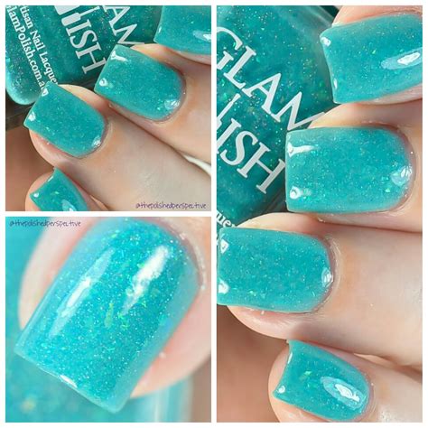 The Polished Perspective Glam Polish Making A Splash Swatch And Review