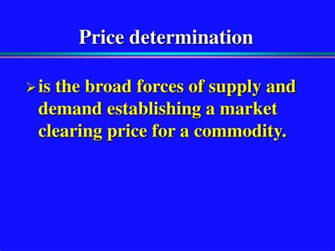 Ppt Price Determination Powerpoint Presentation Free Download Id