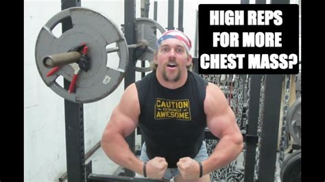 High Rep Chest Routine For Fast Muscle Growth Youtube