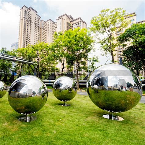 Mm Mm Mm Large Stainless Steel Garden Sphere