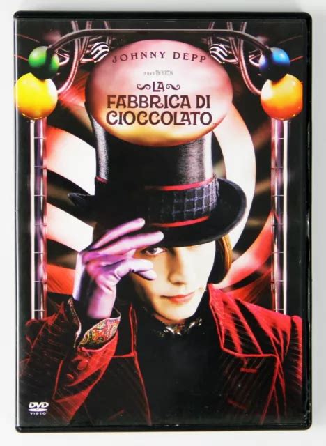 La Fabbrica Di Cioccolato Tim Burton Johnny Depp Film Dvd Video Eur