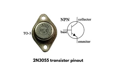 12 Volt 2n3055 Transistor Amplifier Circuit Diagram