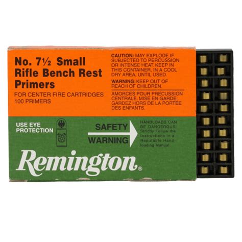 Remington Primers 7 1 2 Small Rifle Bench Rest Primers 1000 Primers