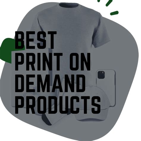 10 Unique Print on Demand Products Ideas for Maximum Revenue