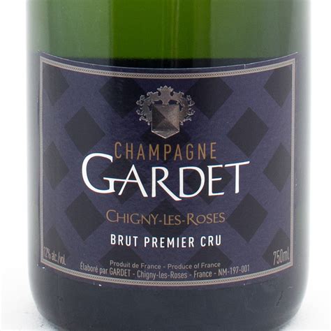 CHAMPAGNE GARDET BRUT BLANC DE NOIRS Premier Cru Wine Brother