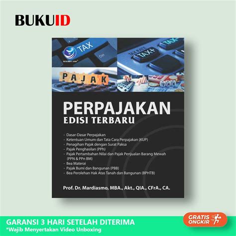 Jual Buku Perpajakan Edisi Terbaru 2024 Original Shopee Indonesia