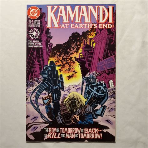 Kamandi At Earth S End 1 Very Fine Cover By Frank Gomez Comic Books