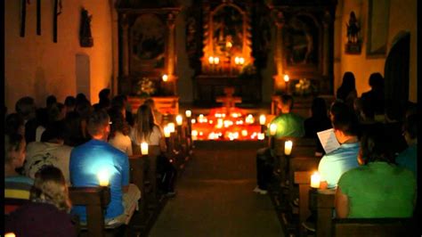 Gemeinsam durch Nacht BDKJ Nachtwallfahrt von Tübingen nach