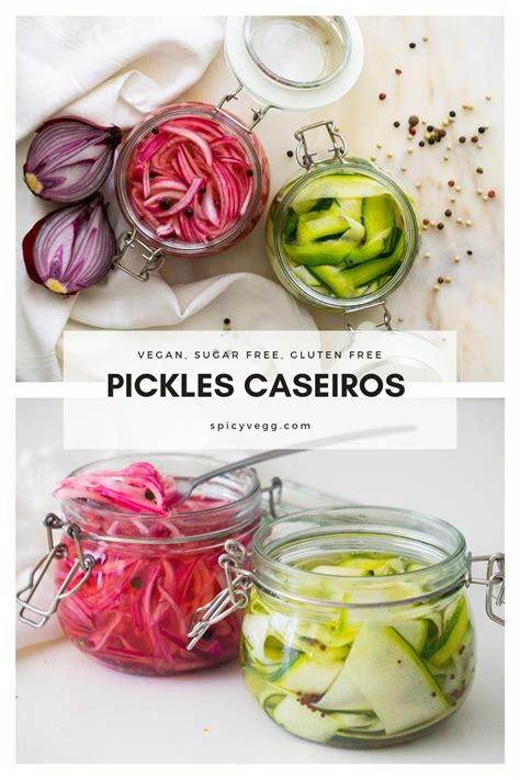 Pickles Caseiros Radish Vegan Food