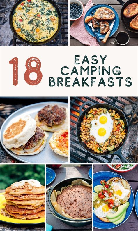 18 Easy Camping Breakfast Ideas Fresh Off The Grid Easy Camping