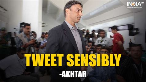 Shoaib Akhtar Slams Indian Fast Bowler On Twitter Schools Him On How