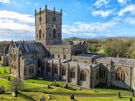 St Davids Cathedral And Bishops Palace Pembrokeshire Coast