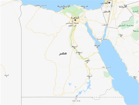 خريطة مصر بالمدن كاملة موقع محتوى