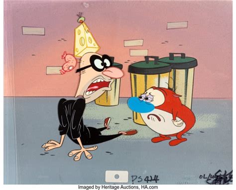 The Ren Et Stimpy Show Reverend Jack Et Stimpy Cellulo De Production