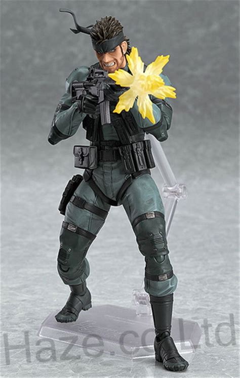 Metal Gear Solid Snake Action Figure Collection Toys With Box 15cm In