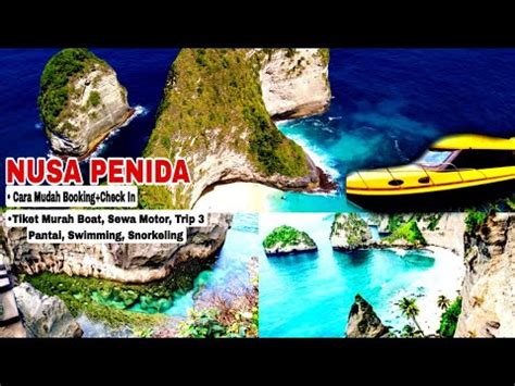 Cara Mudah Ke Nusa Penida Dengan Harga Murah Youtube