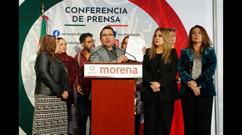 Conferencia De Prensa Dip Mario Rafael Llergo Latournerie Morena