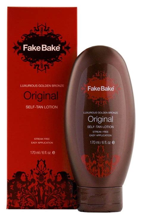 Fake Bake Original Self Tan Lotion Luxurious Golden Bronze Tanning Lotion Self Tanning