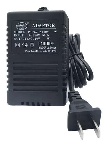 Transformador Adaptador De Corriente A Volts Watt Cuotas