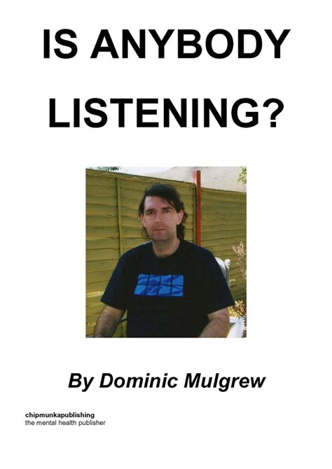 Is Anybody Listening? – ChipmunkaPublishing Ltd 