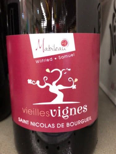 Lysiane Guy Wilfried Mabileau Vieilles Vignes Saint Nicolas De