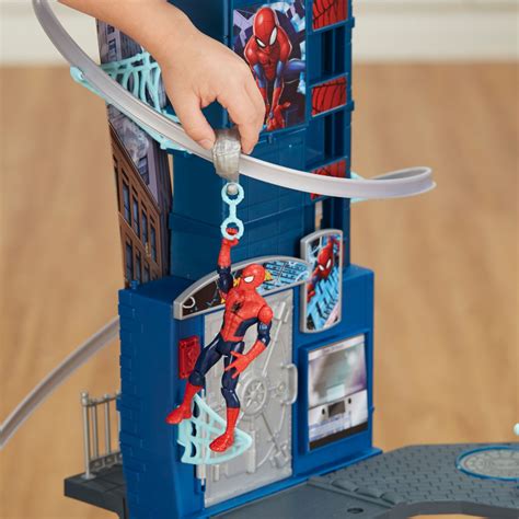 Best Buy Hasbro Marvel Spider Man Mega City Playset Multi C3408