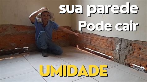 Como acabar infiltração na parede umidade no rodapé umidade