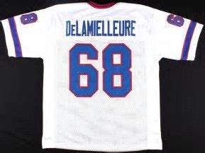 Joe DeLamielleure Buffalo Bills Throwback Football Jersey – Best Sports ...